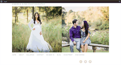 Desktop Screenshot of andreakingphotography.com